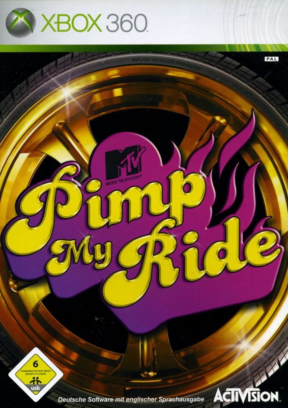 Pimp My Ride box art for Xbox 360